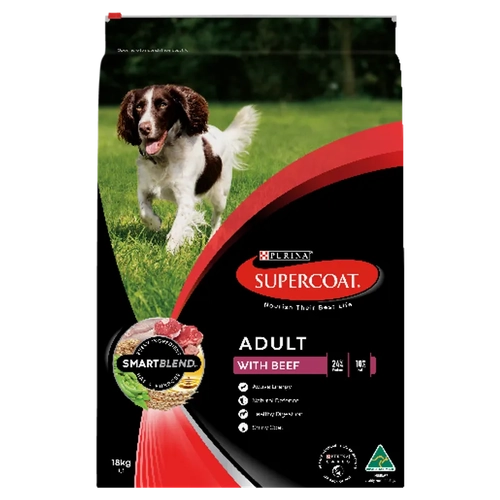 Supercoat Adult Beef 18Kg  