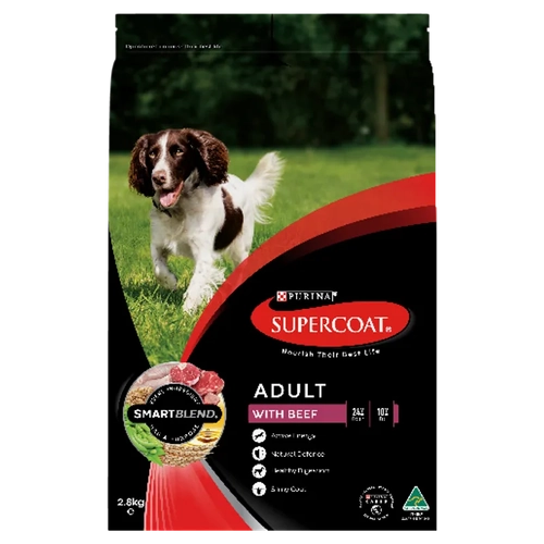 Supercoat Adult Beef 2.8Kg  