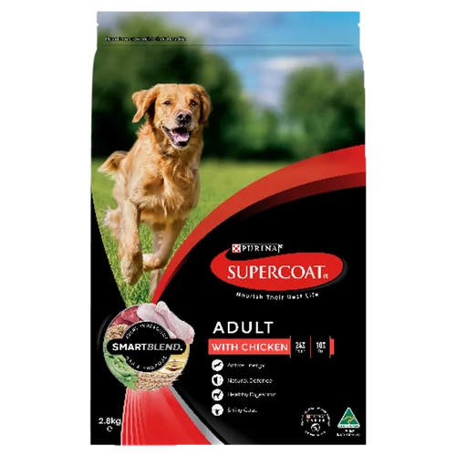 Supercoat Adult Chicken 2.8Kg  