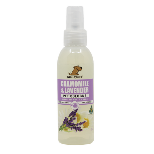 Smiley Dog Chamomile & Lavender Pet Cologne 125Ml 
