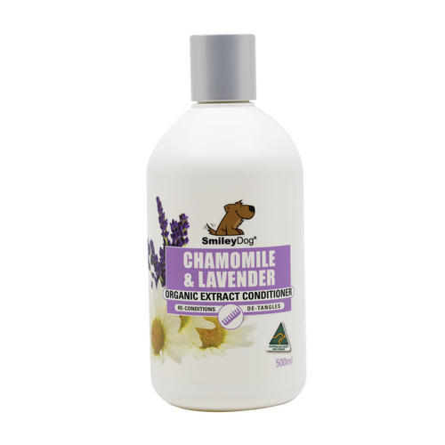Smiley Dog Organic Chamomile & Lavender Conditioner 500Ml 