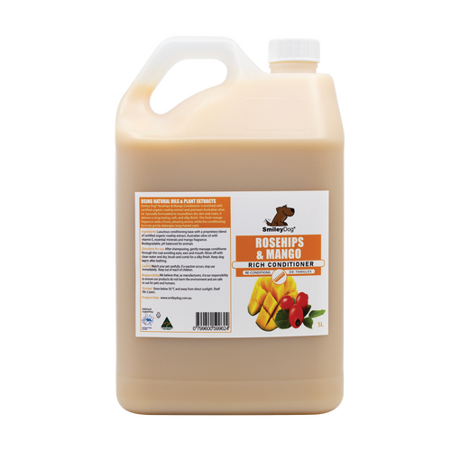 Smiley Dog Organic Rosehips & Mango Conditioner 5L 