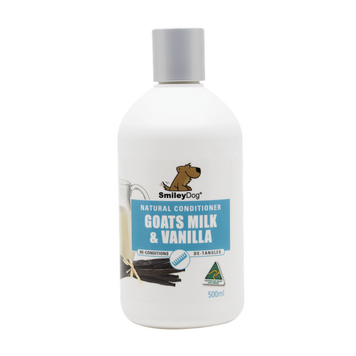 Smiley Dog Rich Conditioner Goats Milk & Vanilla 500Ml 