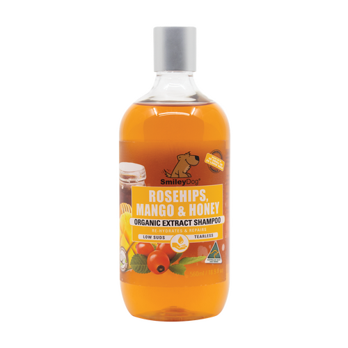 Smiley Dog Rosehips Mango & Honey Shampoo 500Ml 