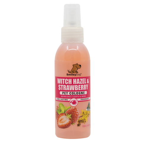 Smiley Dog Witch Hazel & Strawberry Pet Cologne 125Ml 