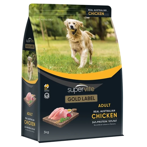 Supervite Gold Label Adult Chicken 3Kg 