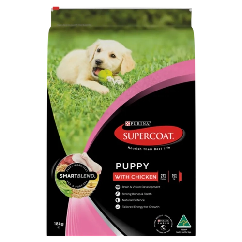 Supercoat Puppy Chicken 18Kg  