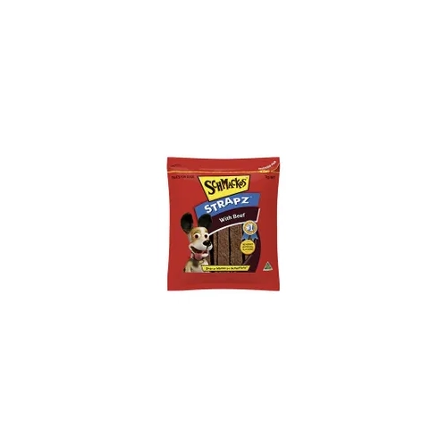 Schmackos Snacks Strapz Beef 1Kg 3Pack (181631)  