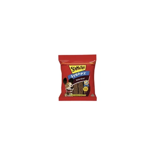 Schmackos Snacks Strapz Beef 500G 4Pk (Om4) 