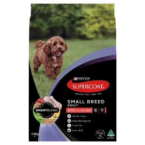 Supercoat Adult Small Breed Chicken 2.8Kg 