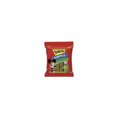 Schmackos Snacks Strapz Chicken 500G 4Pk(299610)(Om4) 