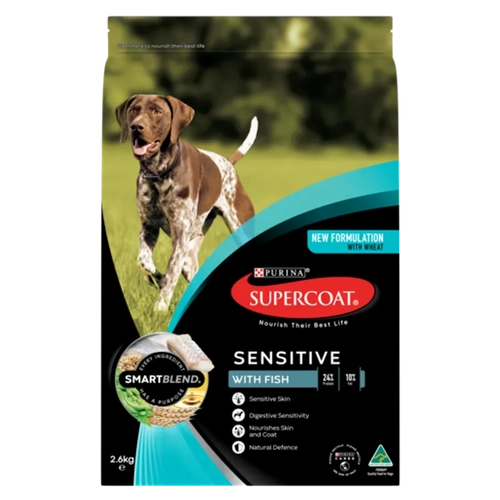 Supercoat Adult Sensitive Fish 2.6Kg 