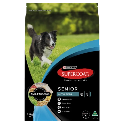 Supercoat Senior Fish 2.6Kg  