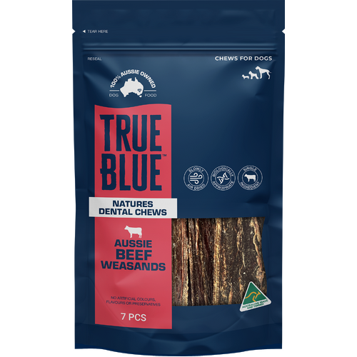 True Blue Aussie Beef Weasands 7Pk 