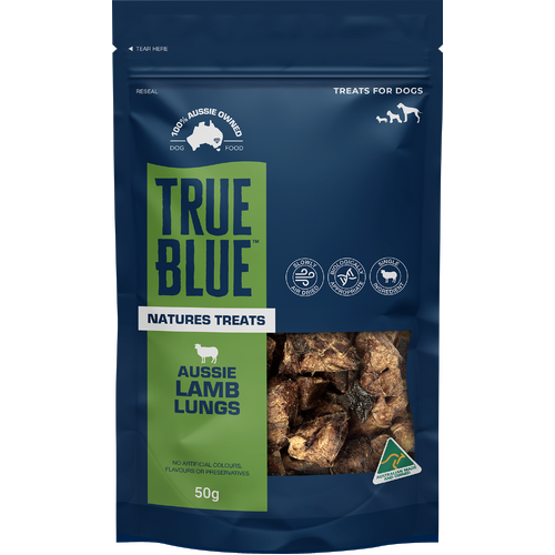 True Blue Aussie Lamb Lung 50Gm 