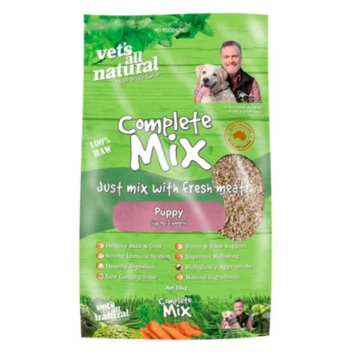 Vets All Natural Complete Mix Puppy 15Kg Refill 