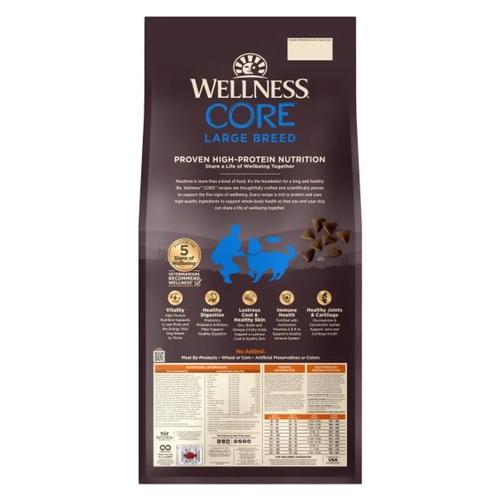 Wellness Core Gf Lge Breed Chicken & Turkey Meal 11.8Kg