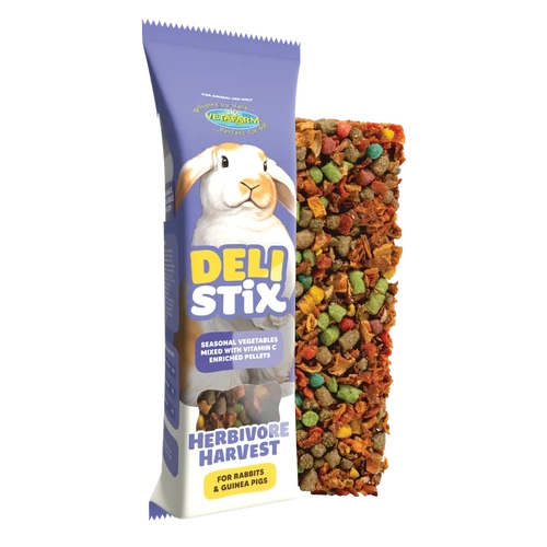 Vetafarm Deli Stix Herbivore Harvest 70G 9Pk(Om9) 