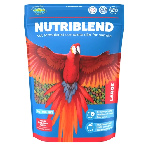 Vetafarm Nutriblend Pellets Large 8Kg 