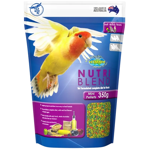 Vetafarm Nutriblend Pellets Mini 350G 