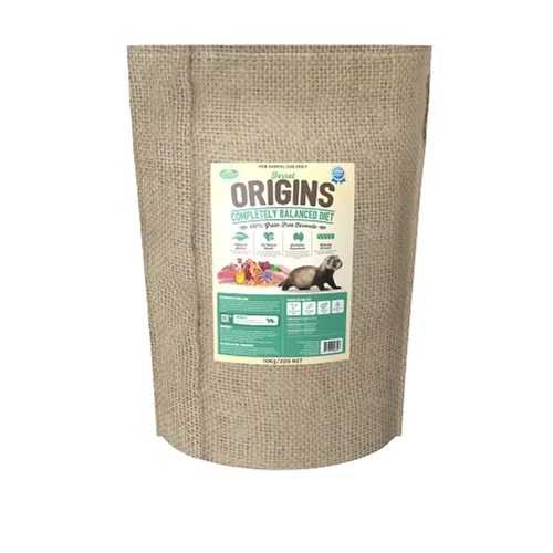 Vetafarm Origins Ferret Diet 10Kg 
