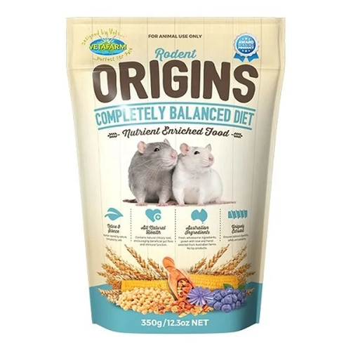Vetafarm Origins Rodent Diet 350G 