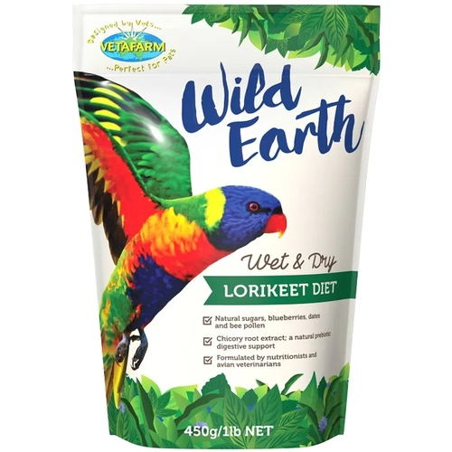 Vetafarm Wild Earth Lorikeet 450G 
