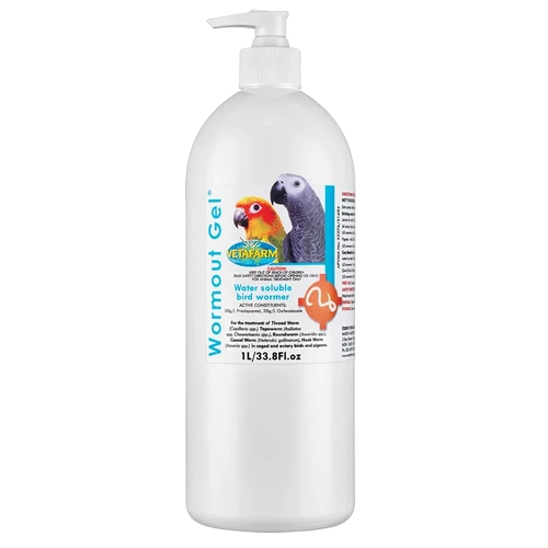 Vetafarm Wormout Gel 1L *Spec Ord* 