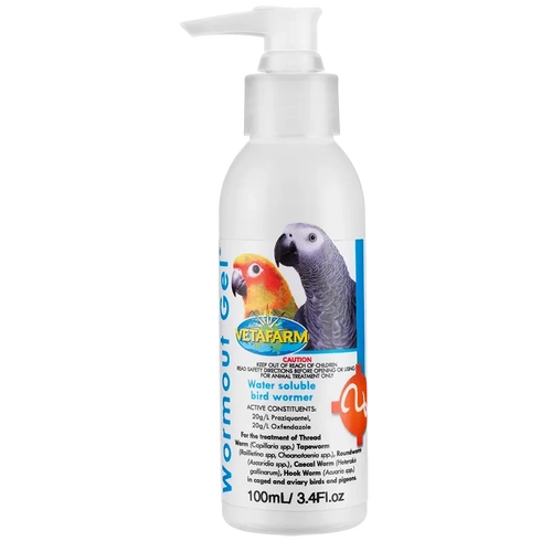 Vetafarm Wormout Gel 100Ml  