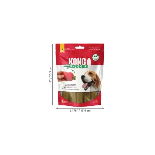 Kong Ziggies Enhanced Sm 7Oz  