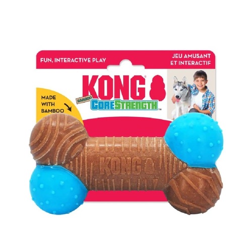 KONG CoreStrength Bamboo Bone Dog Chew Toy x 3