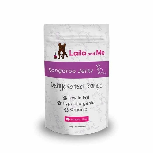 Laila & Me Australian Dehydrated Kangaroo Jerky Dog Treat