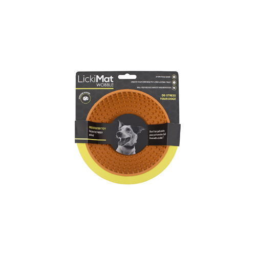 Lickimat Wobble Orange