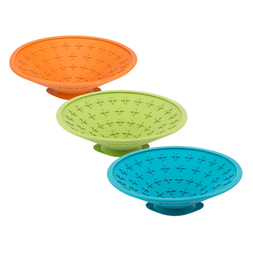 LickiMat Splash Wall & Floor Suction Slow Food Bowl