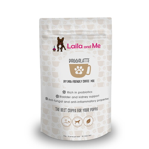 Laila & Me DIY Herbal Doggolatte Dog Supplement Drink 100g (10 serves)