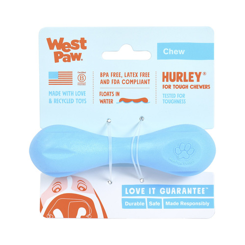 West Paw Hurley Fetch Toy for Tough Dogs