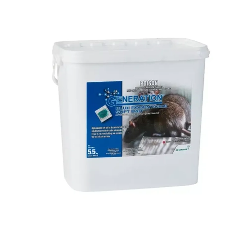 Generation Blue Soft Bait Rodenticide 5.5Kg 