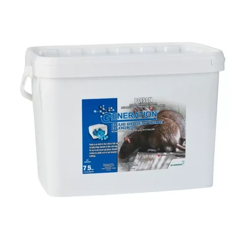 Generation Blue Block Rodenticide 7.5Kg 