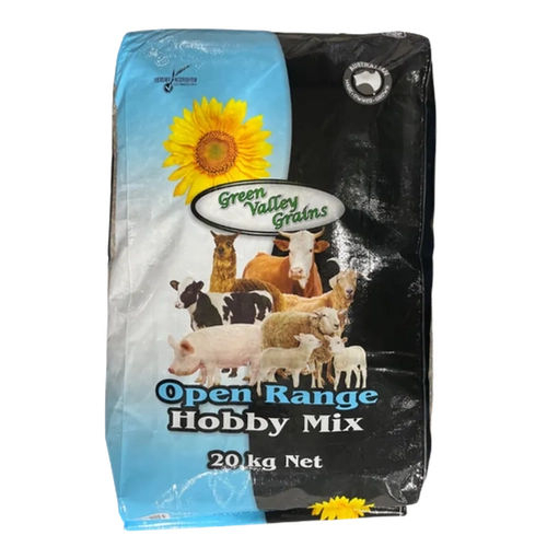 Green Valley Open Range Hobby Farm Mix 20Kg (24) 