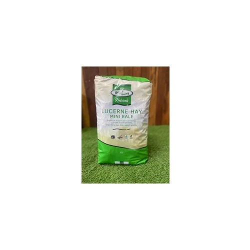 Green Valley Naturals Mini Lucerne Bale 22L 