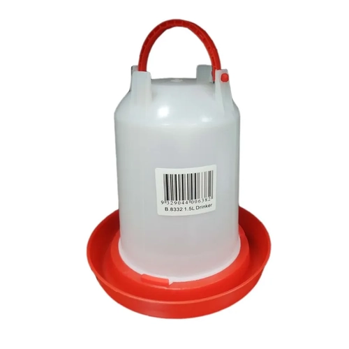 Ipetz Plastic Poultry Drinker 1.5L