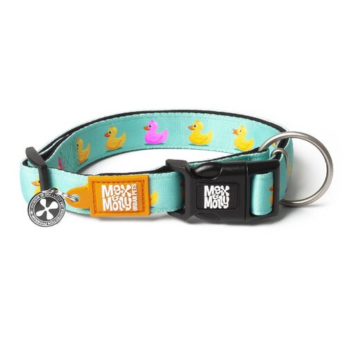 Max & Molly Smart ID Dog Collar - Ducklings