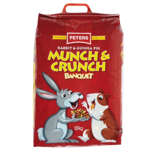 Peters Rabbit & Guinea Pig Munch & Crunch 10Kg 