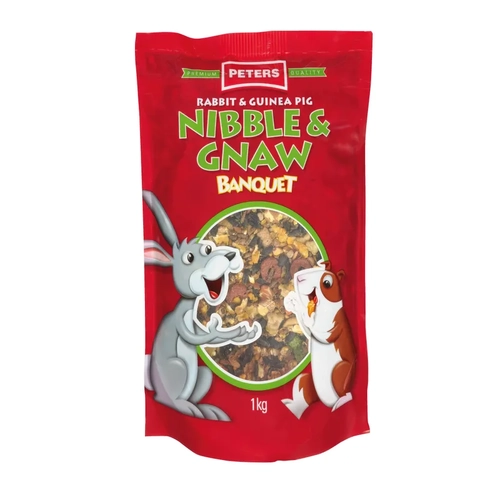 Peters Nibble And Gnaw 1Kg  