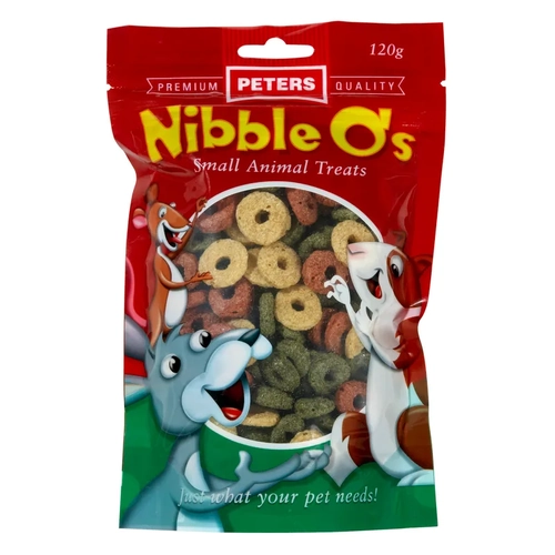 Peters Nibble O'S 120G 6Pk (Om6) 