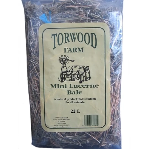 Torwood Farms Mini Lucerne Bale 22L 