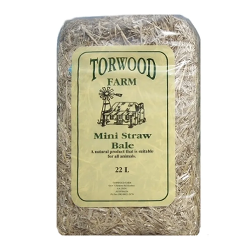 Torwood Farms Mini Straw Bale 22L 