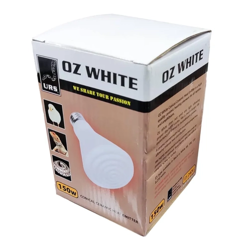 Urs Oz White Ceramic 150W  