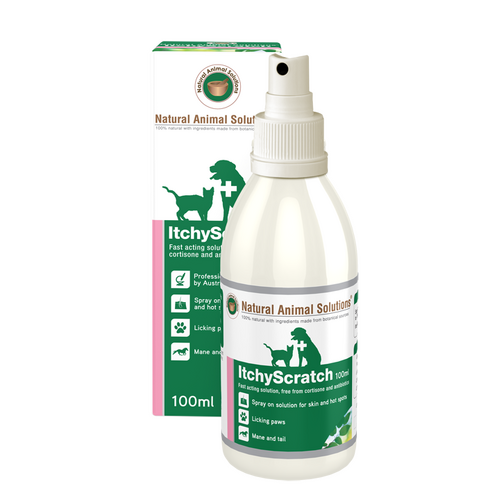 Natural Animal Solutions Itchy Scratch for Cats & Dogs - 100ml