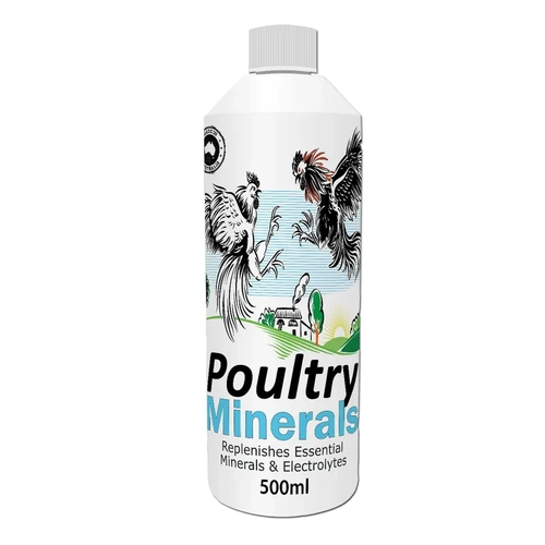 Animal Wellbeing Poultry Minerals 500Ml 